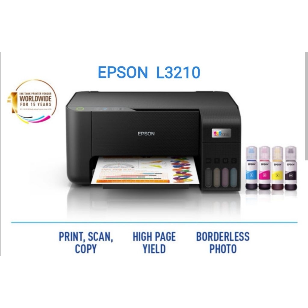 Epson L3210​ หมึกแท้​ในกล่อง​ ประกันเข้าศูนย์epsonทั่วประเทศ