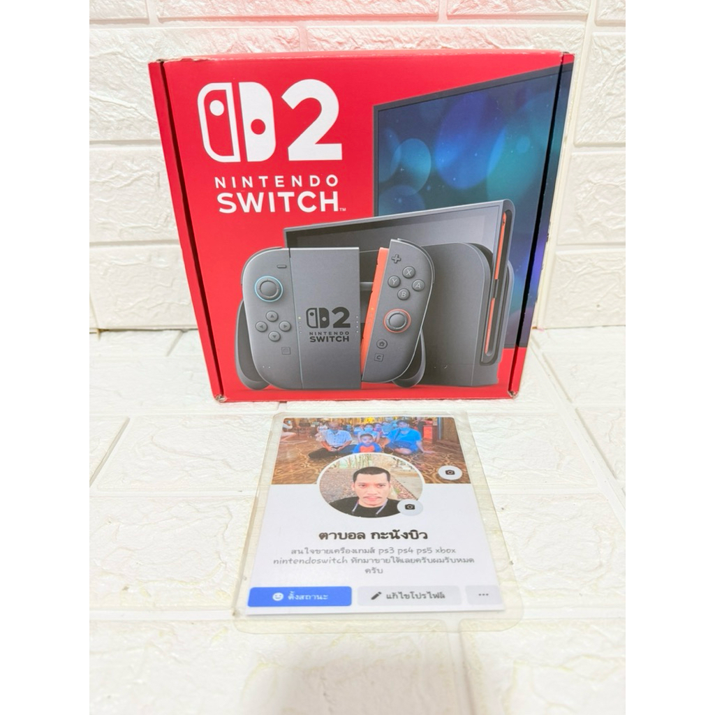 Nintendoswitch 2  เป็นเครื่อง มือสองสภาพดี