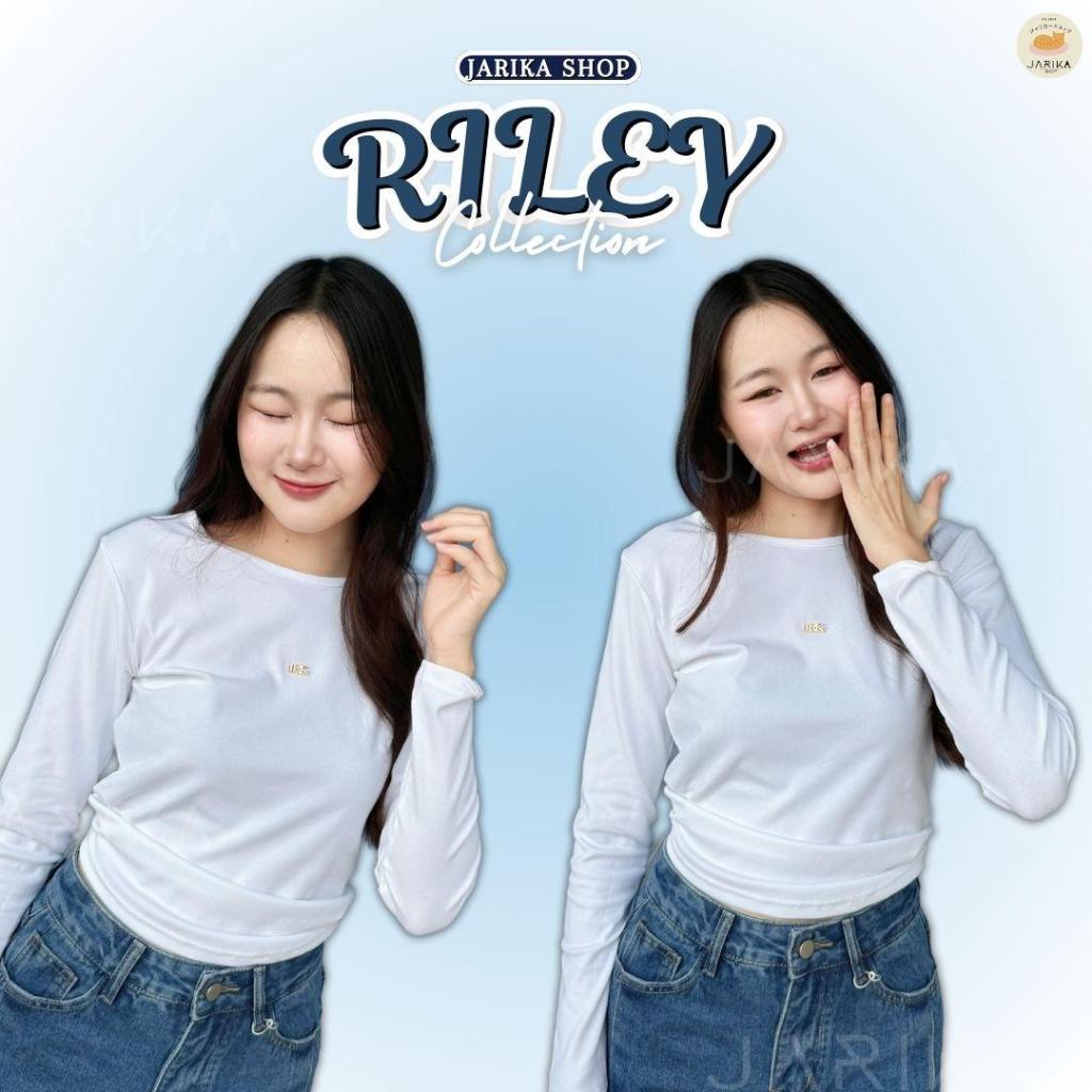 Jarika.shop - เสื้อแขนยาว รุ่น RILEY ( งานป้าย.. Jarika )