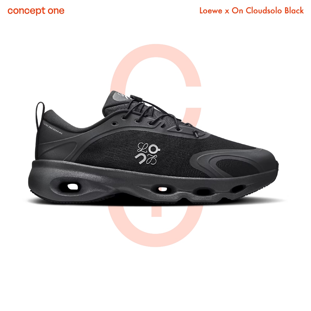 Conceptone Loewe x On Cloudsolo Black (M) รองเท้าผ้าใบ