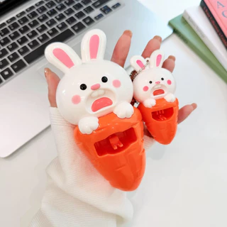 🐰ของเล่นป้อนอาหารลายกระต่าย ป้อนง่าย ตัวใหญ่ ของขวัญวันเกิด ของเล่นสำหรับเด็กผู้หญิงผู้ช่าย ของเล่นน่ารัก เสริมพัฒนาการ