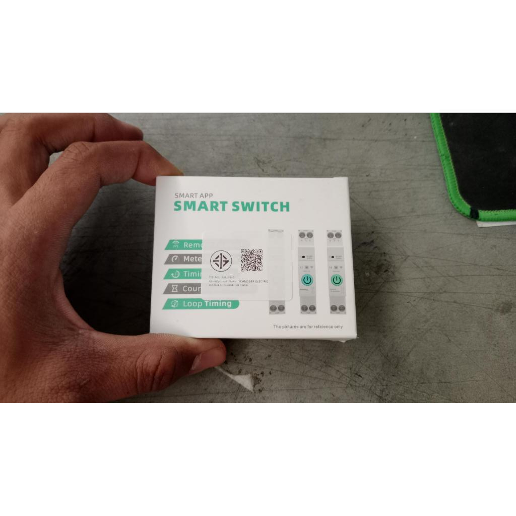 WiFi สมาร์ท Circuit Breaker MCB 1P + N 63A พลังงาน kWh แรงดันไฟฟ้า Current Meter Protector เสียงรีโมทคอนโทรลสวิทช์ - รูปที่ 7