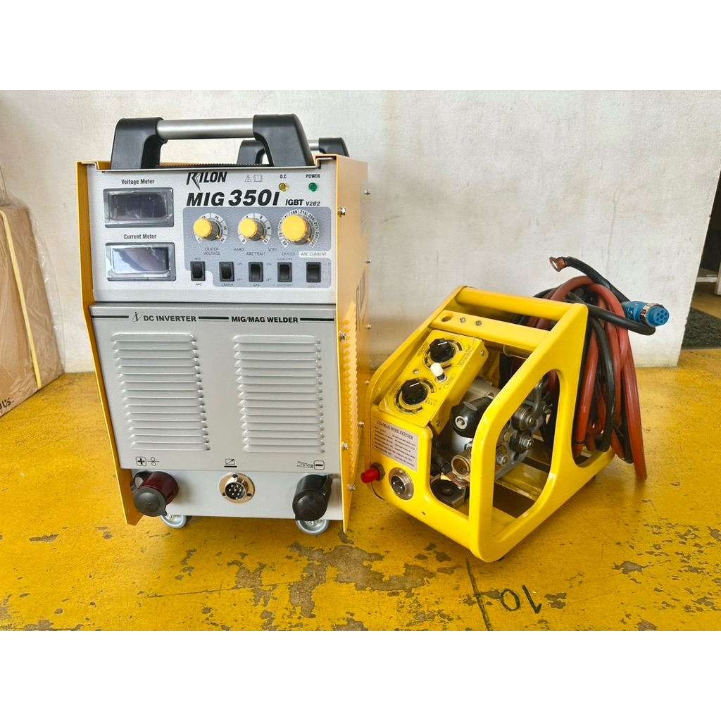 MIG350IJ 380V RILON 350A เครื่องเชื่อมCO2 ใช้ลวด0.8-1.2มิล