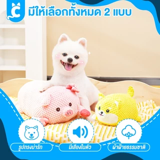 [ส่งฟรี🇹🇭] CleverPet ของเล่นสุนัข XXL หมาชิบะ มีเสียงในตัว ตุ๊กตาหมา ของเล่นหมา Dog Toy