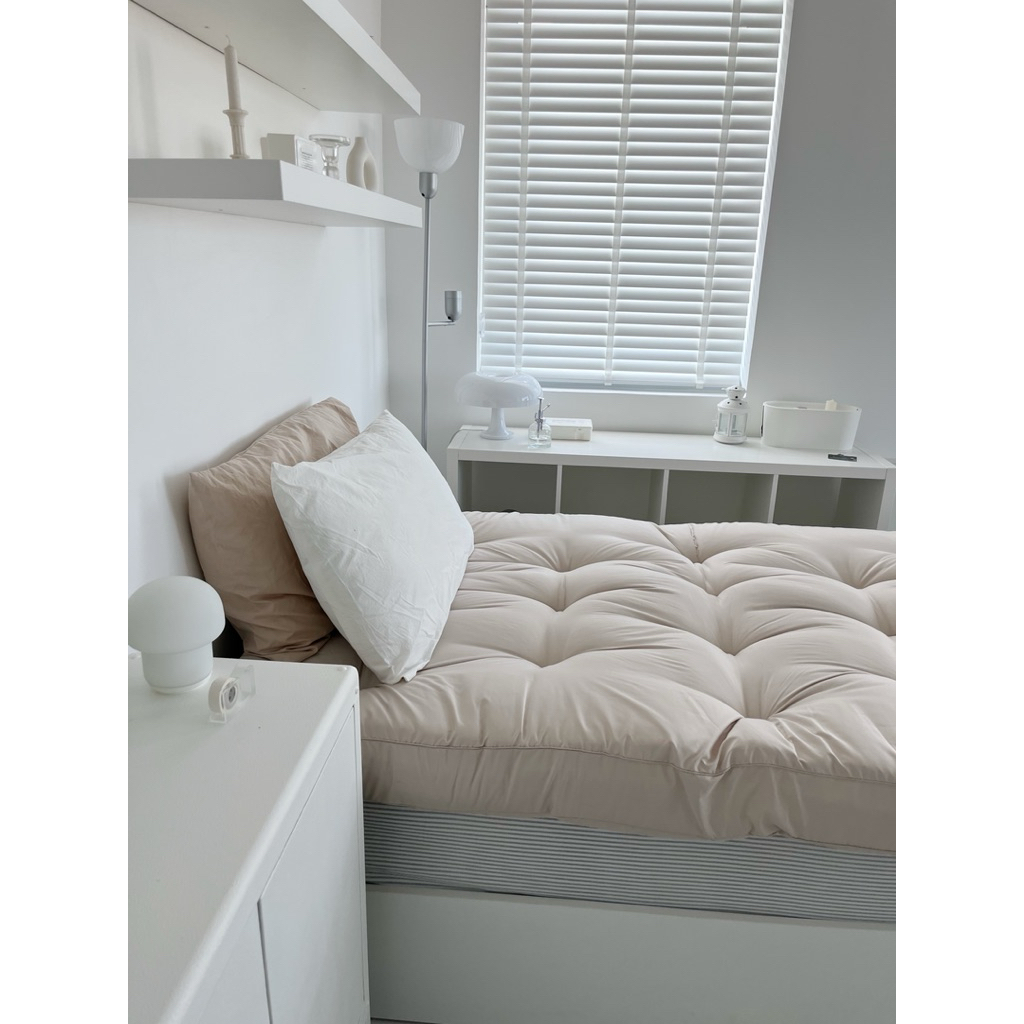 ท็อปเปอร์ รุ่นหนาพิเศษผ้ากันไรฝุ่น หนา 5 นิ้ว ผ้าเย็น กันไรฝุ่น ไม่ติดขนสัตว์ - รูปที่ 3