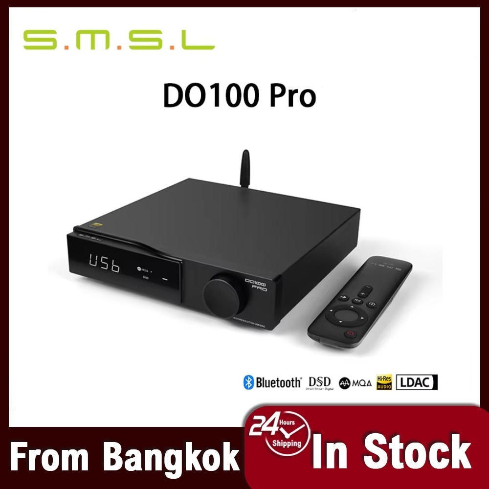 Local SMSL DO100 Pro Hi-Res MQA DAC Dual ES9039Q2M ถอดรหัส Bluetooth5.1High End Digital DAC