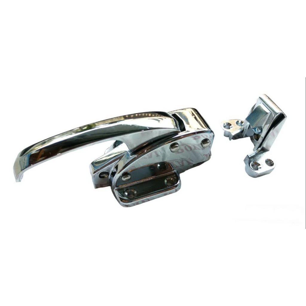 ROYAL กลอนสั้น กลอนตู้แช่ กลอน08 ที่ล็อกประตูตู้แช่ ตัวล็อกตู้สเตนเลส กลอนหลังเต่า ยี่ห้อ ROYAL รุ่น 708