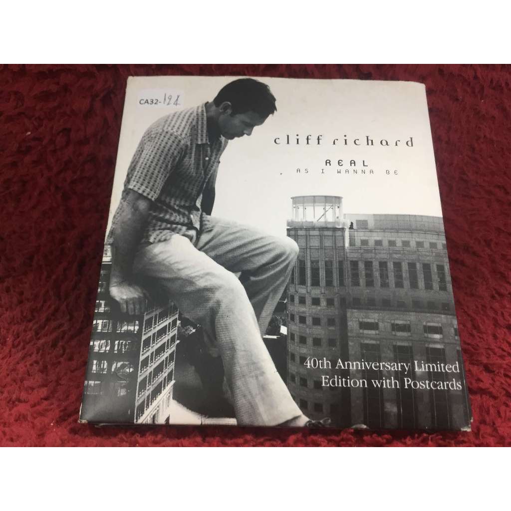 CD Cliff Richard – Real As I Wanna Be สภาพตามปก CA32-124
