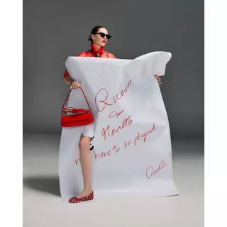 O&B รองเท้าหนังแกะ รุ่น AUDREY POKER IN RED DIAMOND-11280SS11713F_H5REXX