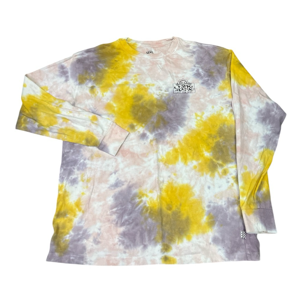 เสื้อยืดแขนยาว vans มือสอง