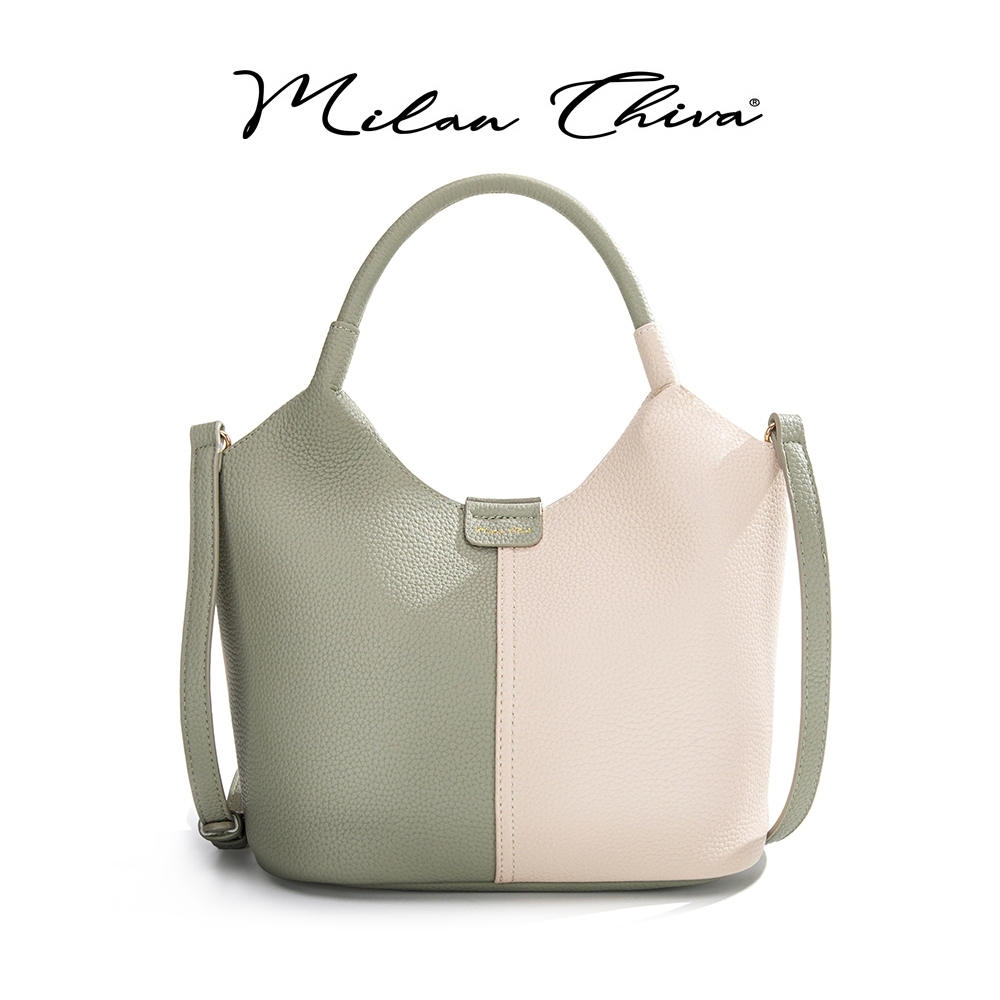 Milan Chiva กระเป๋าสะพายไหล่ กระเป๋าถือทรงถัง สําหรับผู้หญิง ความจุขนาดใหญ่ กระเป๋าผู้หญิง  (MC-539)