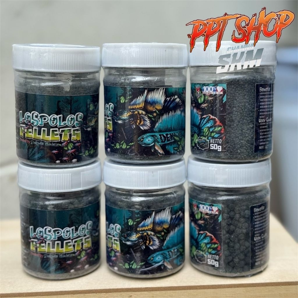 LOSPOLOS PELLETS by Dekwis Wedana  berat bersih: 50gram