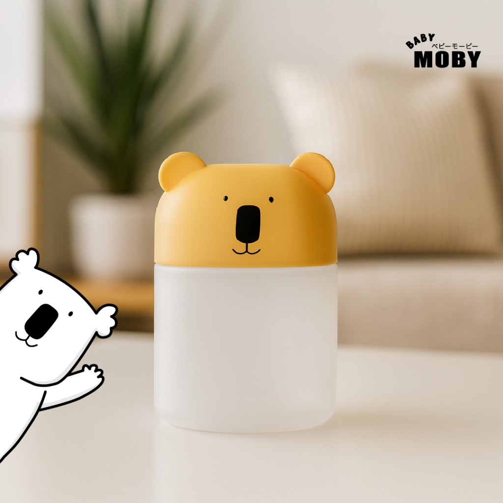 Baby Moby علبة أعواد قطن بآذان دب — صورة 4