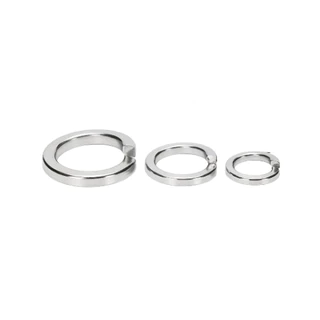 แหวนสปริงแหวนรอง กันคลาย M3 M4 M5 M6 M8 M10 M12 สแตนเลส 304 Spring Washer Stainless Steel
