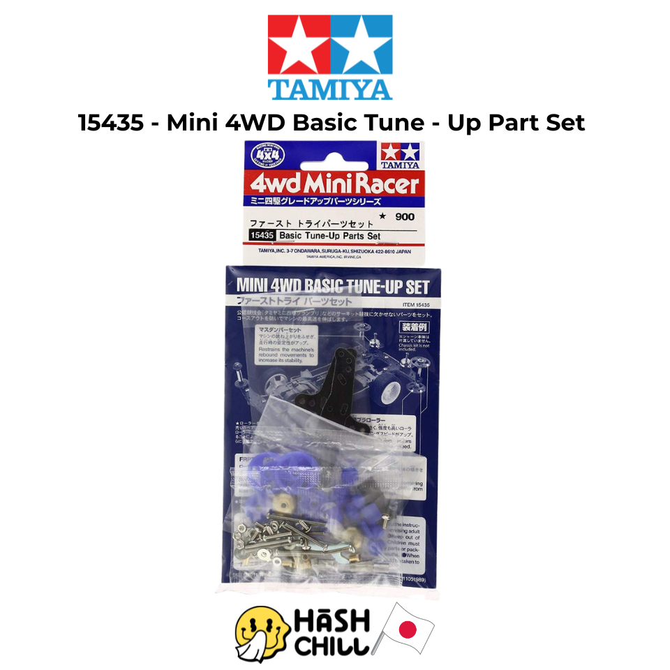 TAMIYA 15435 - MINI 4WD BASIC TUNE-UP SET