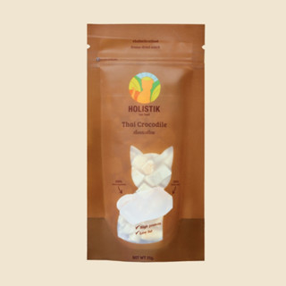 เนื้อจระเข้ฟรีซดราย ขนาด 25 กรัม (Holistik Cat Food - Thai C…