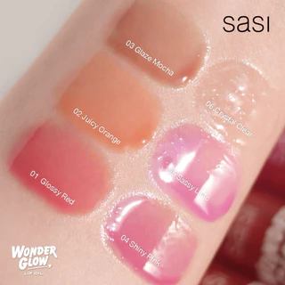 พร้อมส่ง💓| Sasi Wonder Glow Lip Oil ศศิ วันเดอร์ โกลว์ ลิป ออย 4 กรัม #วันเดอร์