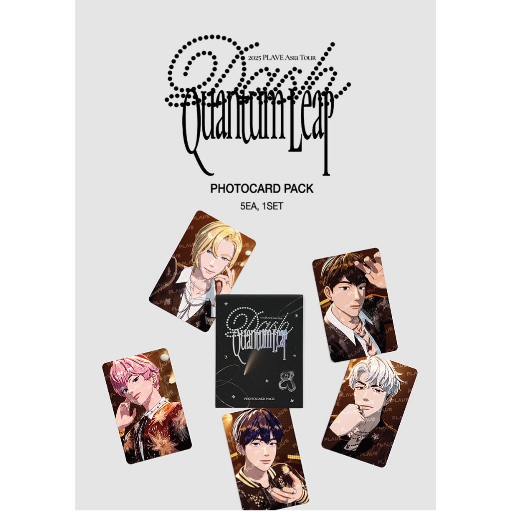 PLAVE 2025 TOUR PHOTOCARD PACK  'พร้อมส่ง' เพ้บโฟโต้การ์ด
