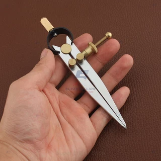 เวอร์เนียวัดระยะงานหนัง ปากแหลม 15 cm. แบบปรับสกรู | เครื่องมือทำงานหนัง วัดระยะขอบหนัง