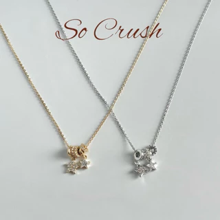 Socrush.bkk | STAR BLINK signature necklace🌟 | SN-004 | สร้อยคอ ดาว สร้อยดาว จี้ดาว