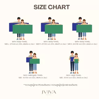 Jviva ผ้าขนหนูใยไผ่ 100% เช็ดหน้า 13x13 นิ้ว - BambooPure Collection