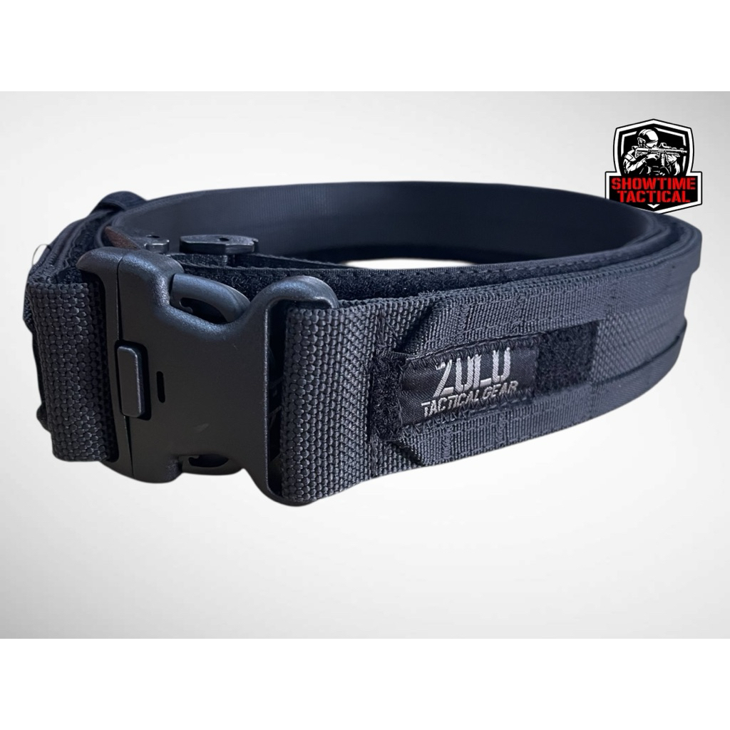 ZULU TACTICAL เข็มขัด 2 ชั้น หัวพลาสติก เข็มขัดยุทธวิธี Tactical Belt