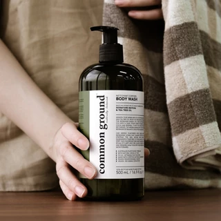 Common Ground Body Wash เจลอาบน้ำ กลิ่น Signature Matcha & Tea Tree Oil อ่อนโยนเหมาะทุกสภาพผิว 500mL