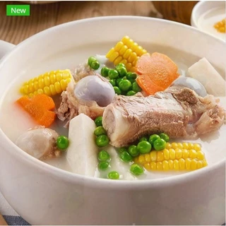 [ร้านอาหาร] ซุปกระดูกหมู น้ำข้น รุ่นพรีเมียม 2กก หม่าล่าสายพาน มีราคาส่ง เชียนเว้ย 仟味猪骨白汤 2kg