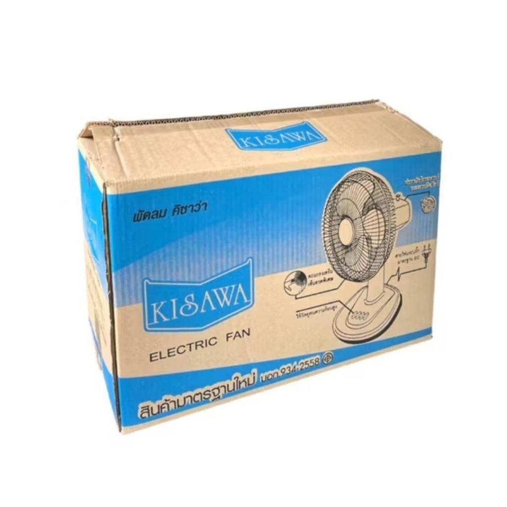 กรุงเทพฯ และปริมณฑลส่งด่วนวันเดียวถึง#พัดลม Kisawa ขนาด 12 นิ้ว - รูปที่ 3
