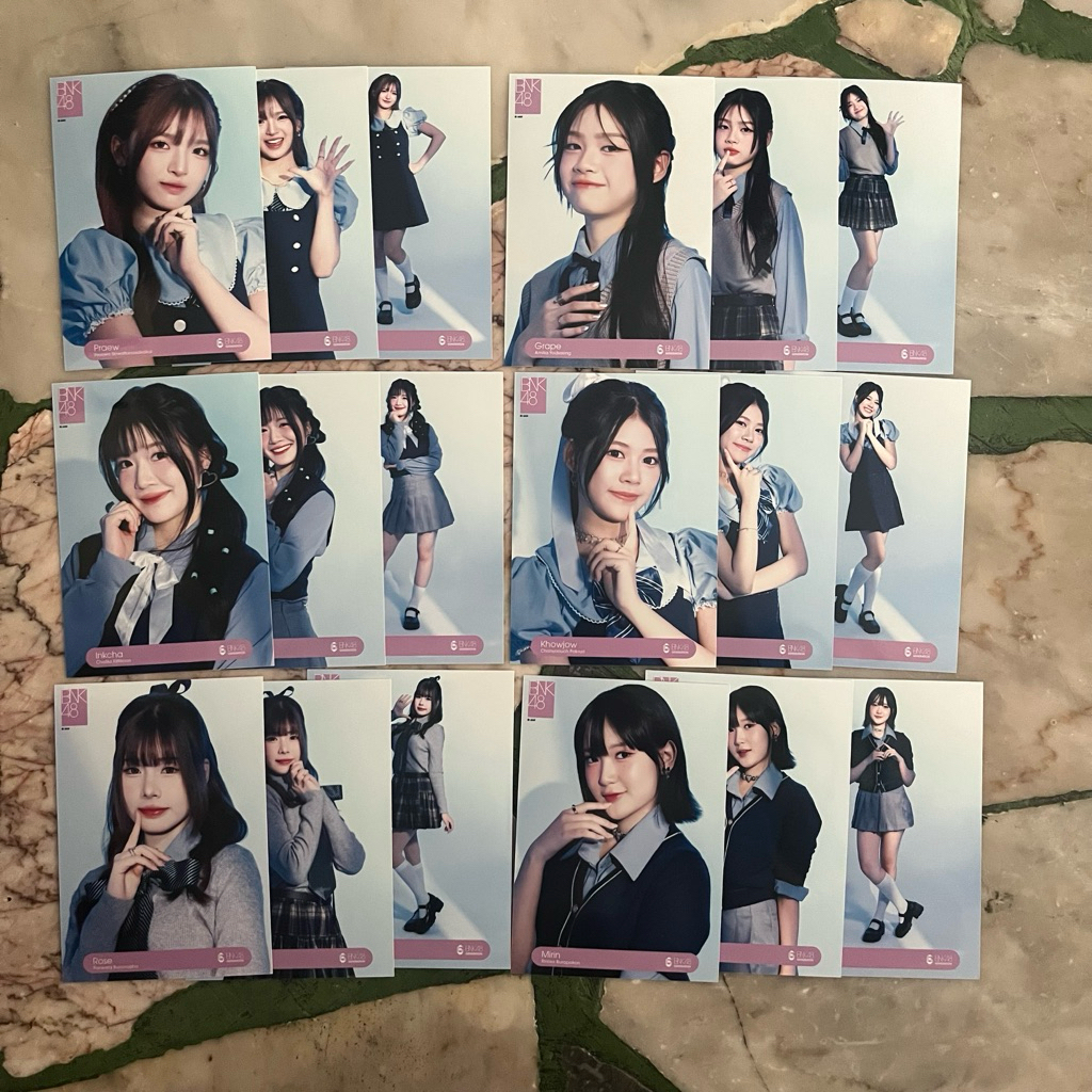 BNK48 photoset debut คอมพ์สุ่มรุ่นที่ 6