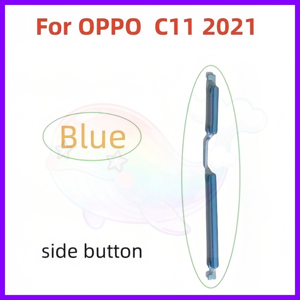 ปุ่มปรับระดับเสียงสวิตช์เปิดปิดสายเคเบิล Flex สําหรับ OPPO Realme C11 2021 - รูปที่ 2