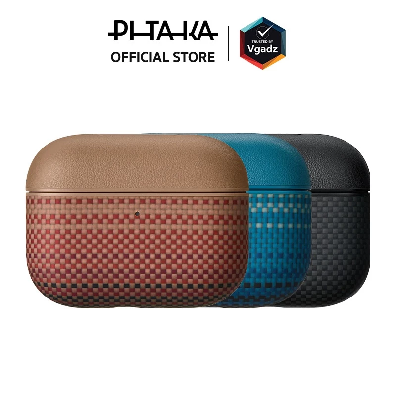 Pitaka เคสสำหรับ AirPods Pro 3 รุ่น Aramid Fiber Magnetic Case