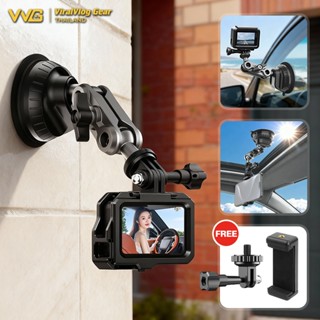 ที่จับมือถือในรถ ขาตั้งกล้องดูดสูญญากาศโลหะ สำหรับ DJI / Ins…