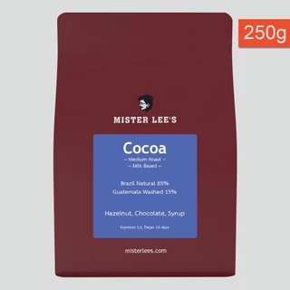 Cocoa Blend เมล็ดกาแฟคั่วกลางโกโก้เบลนด์