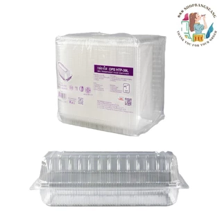 กล่องใส OPS HTP-39L ฝาล็อค แพ็ค/100ชิ้น