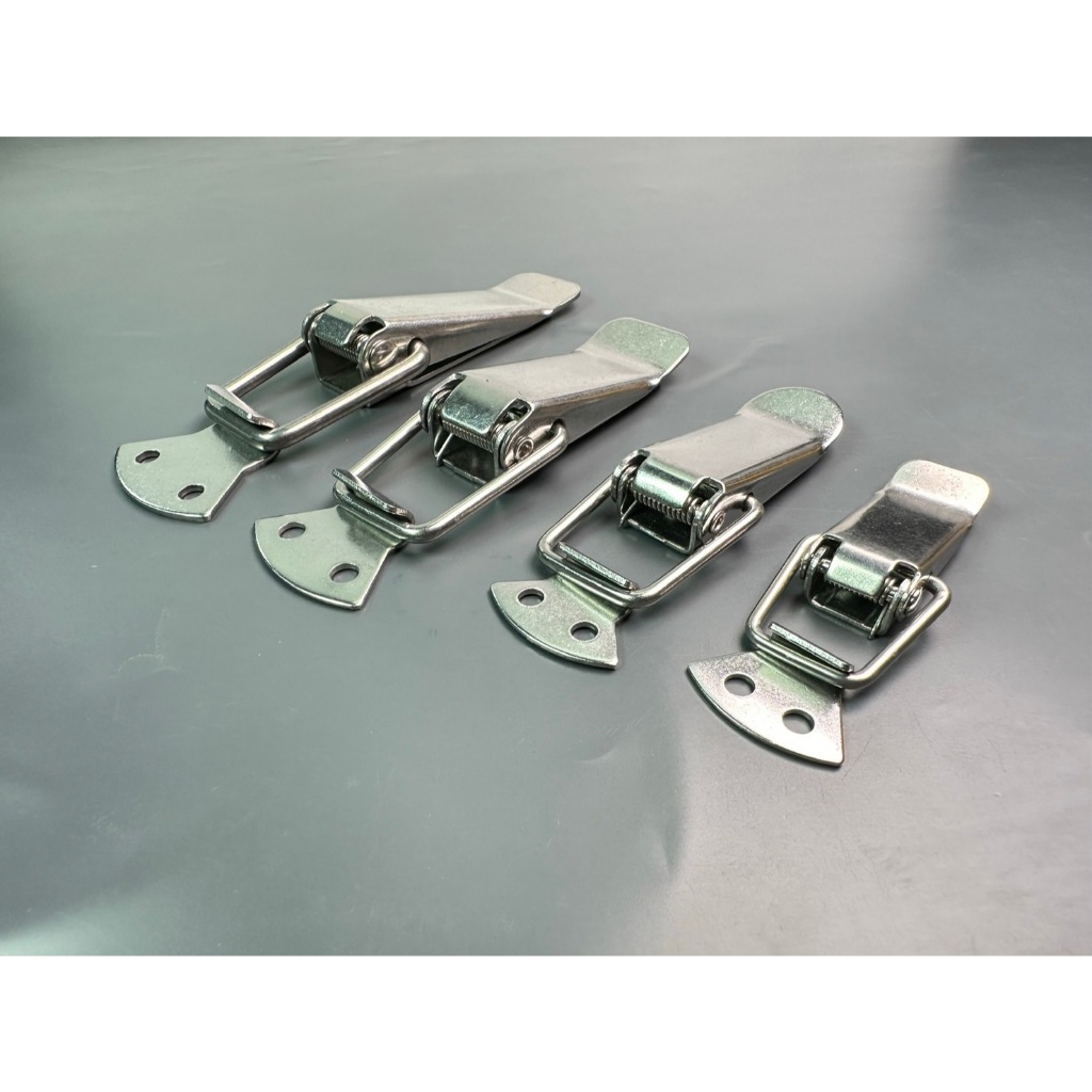 กิ๊บล็อก หูปิ่นโต หูล็อคหีบ (SNAP LOCK) เหล็กชุบ (ขนาดมีค่า +/-)