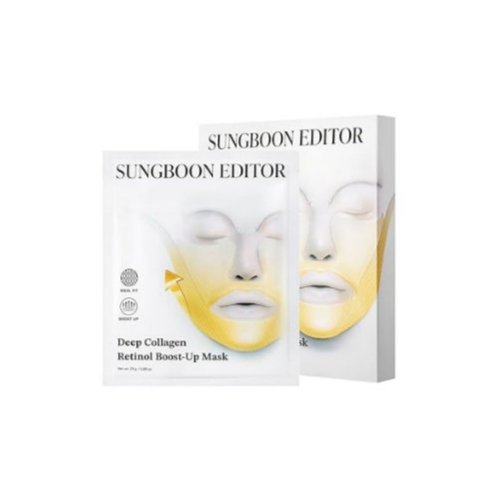 SUNGBOON EDITOR Deep Collagen Retinol Boost Up Mask Set (4ea)