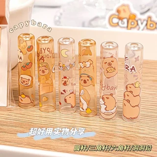 ปลอกดินสอ ปลอกดินสอป้องกันหัวดินสอ ลายคาปิบาร่า 6ชิ้น/แพ็ค