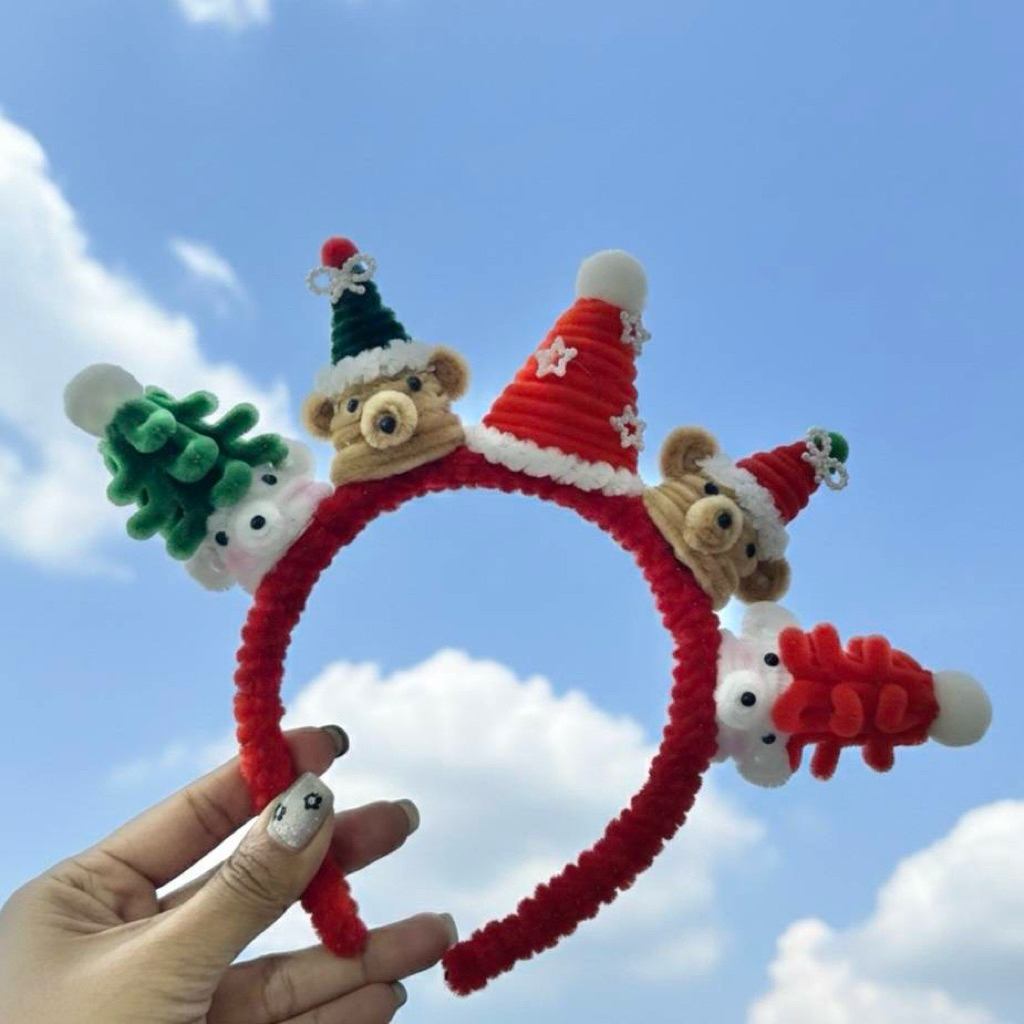 (พร้อมส่ง) ที่คาดผมคริสมาสต์+กิ๊บวันคริสมาสต์🎄🤶