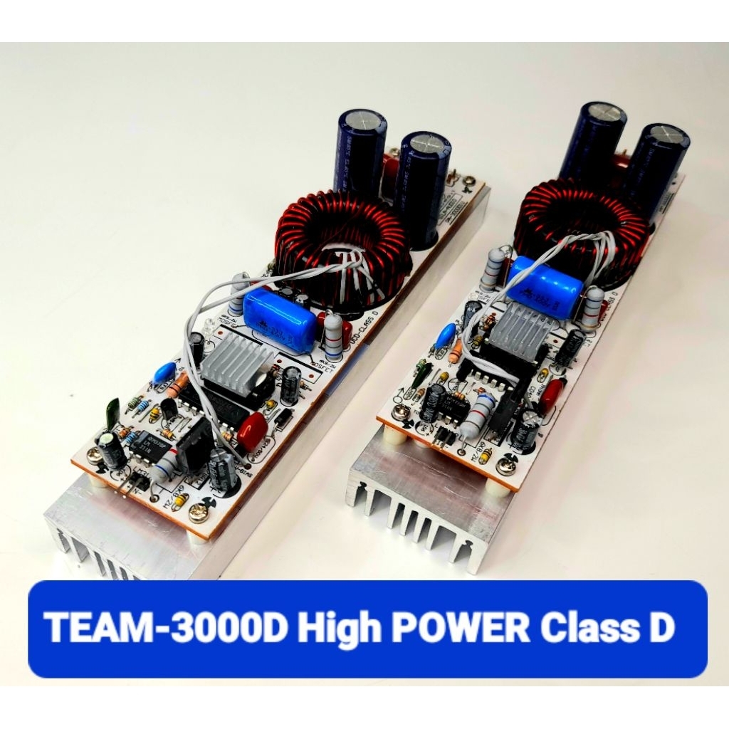Class D 3000W PA-3000D รับไฟ+/-150V Biasในตัว