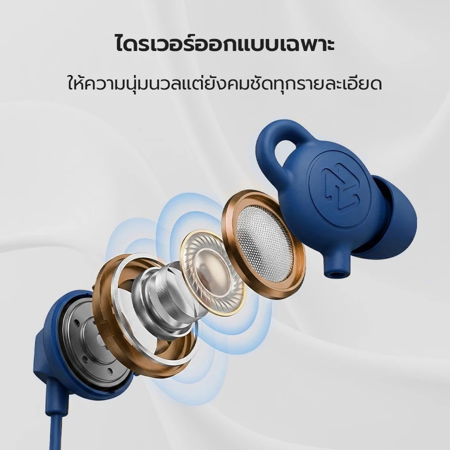 Aurist 24.7 by ENYX หูฟัง In-Ear ใส่นอนได้ มีไมโครโฟน thumbnail 7