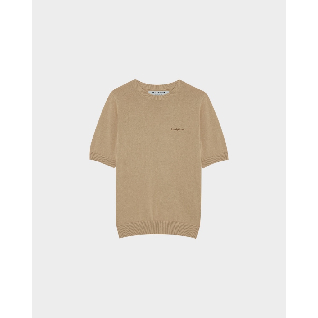 A25GD BESTIE SHORT-SLEEVE KNITTED TEE