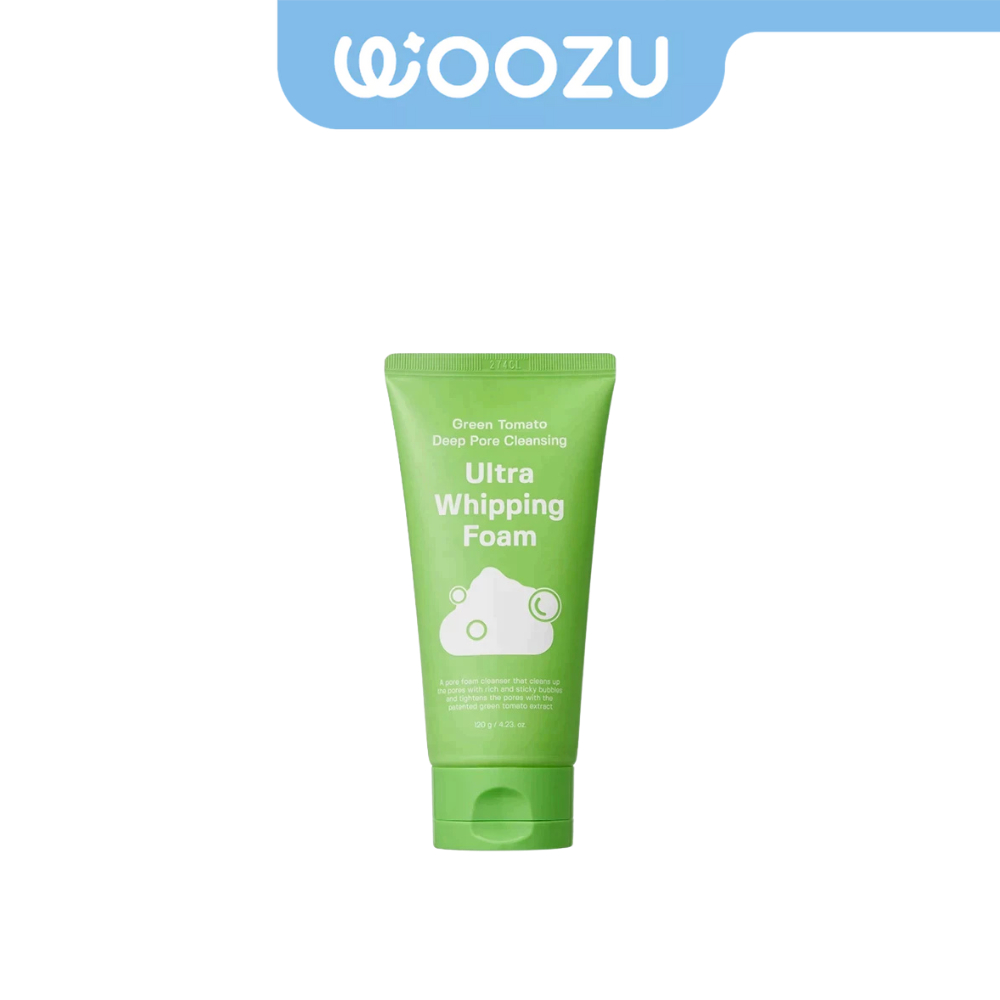 SUNGBOON EDITOR Green Tomato Deep Pore Cleansing Ultra Whipping Foam 120g