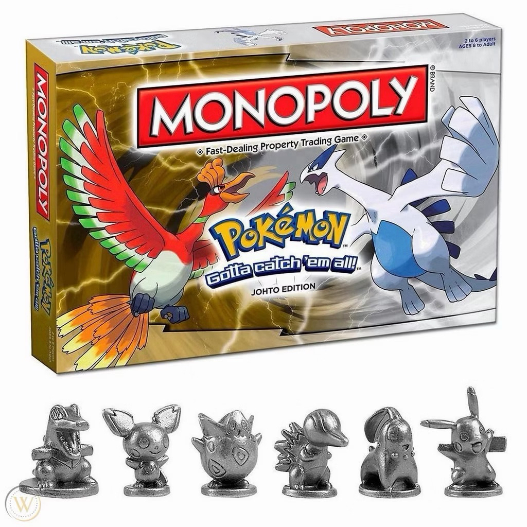 Monopoly พร้อมส่ง 🇹🇭 เกมเศรษฐี : Pokemon Board Game (ภาษาอังกฤษ) - บอร์ดเกม