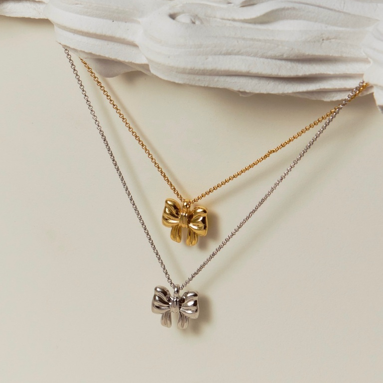 YVIS Just Married Brass Necklace - YVIS X Proud O Wedding