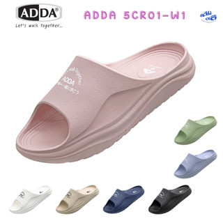รองเท้าแตะผู้หญิง  ADDA รุ่น 5CR01-W1 แบบสวม ผลิตจาก EVA Foam เบา สวมใส่สบาย ไซส์ 4-7(36-40)