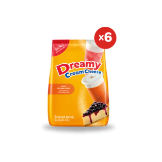 Dreamy Cream Cheese Powder ผงครีมชีส ขนาด 400 กรัม (แพ็ก 6)