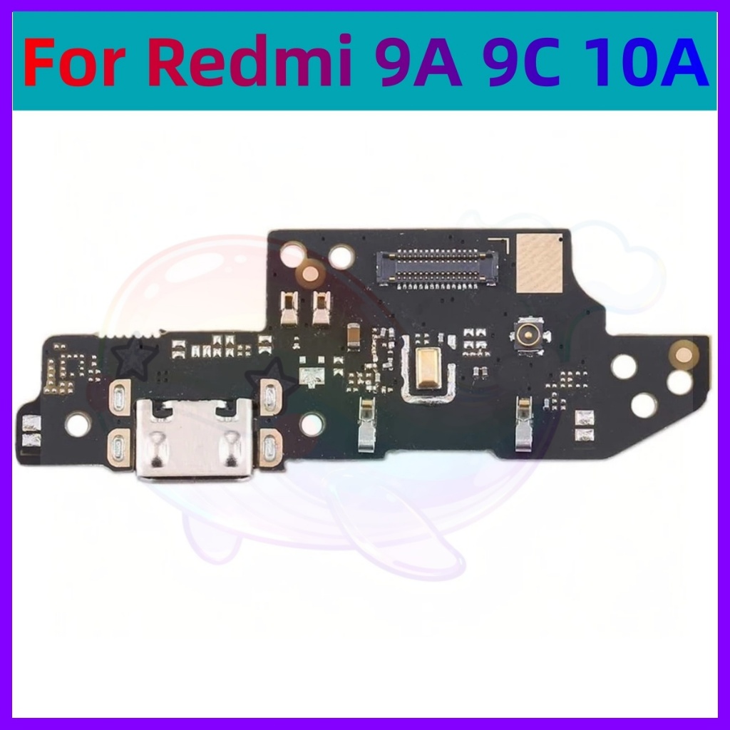 แผงอินเตอร์เฟสการชาร์จสำหรับ Redmi 9A, Redmi 9i และ Redmi 9C, ปอร์ตชาร์จด้านหลังของ Redmi 9A, Redmi 9i และ Redmi 9C