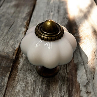 (ลดล้างสต๊อก) ปุ่มจับ 32 มม. มือจับตู้ มือจับลิ้นชัก มือจับส…