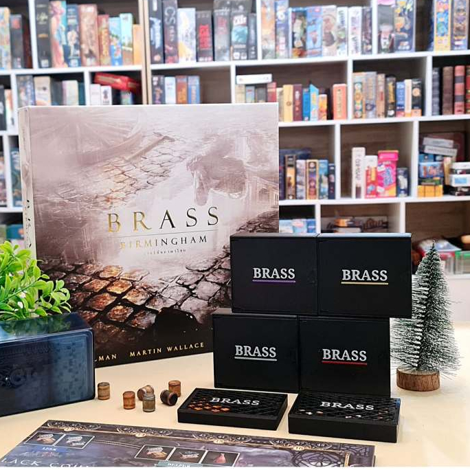 Organizer Brass Birmingham Deluxe Edition อุปกรณ์จัดเก็บ Component (ไม่รวมตัวเกม) สำหรับ Deluxe Edit